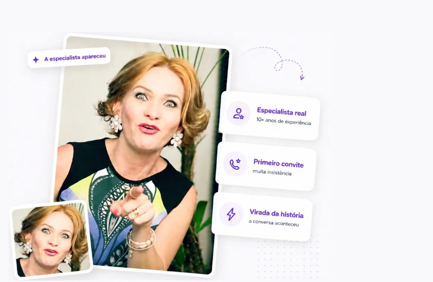 A especialista Cátia
